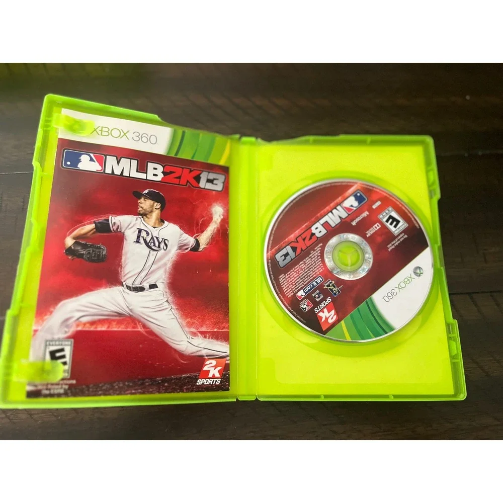 MLB 2K13 Xbox 360 Video Game 2K Sports Baseball David Price CIB Complete